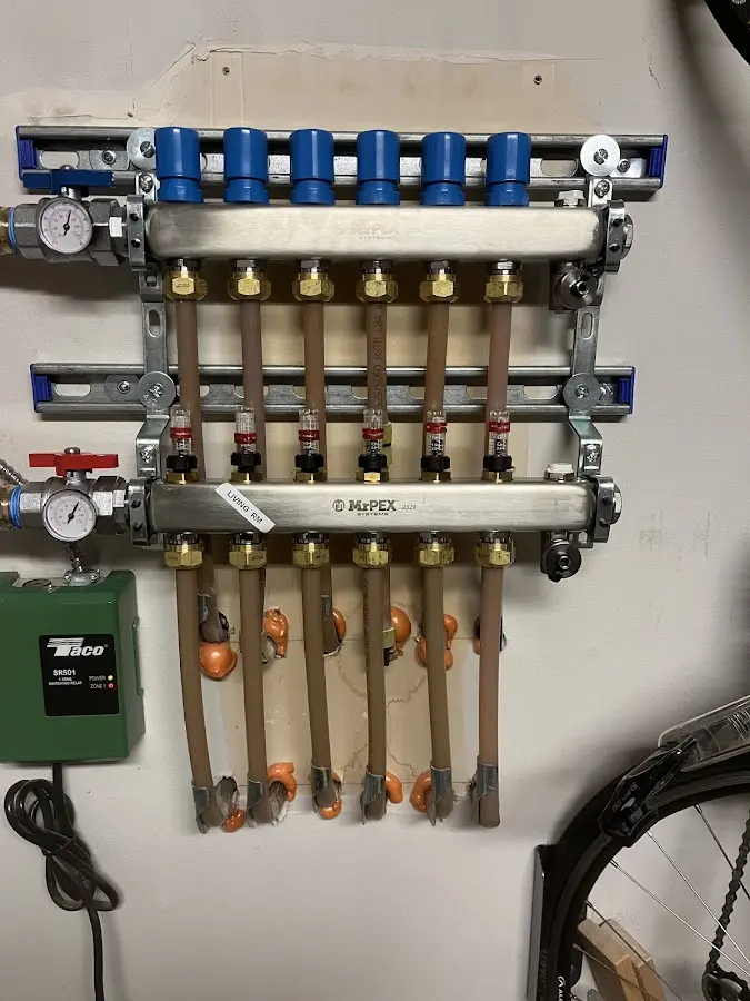 Plumber performing Leak Detection at a residential property in Flemingsburg